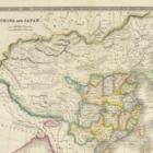 德国总理默克尔赠1735年中国地图