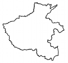 使用Arc GIS制作的河南省专题地图