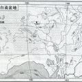 世界区域黑白地图