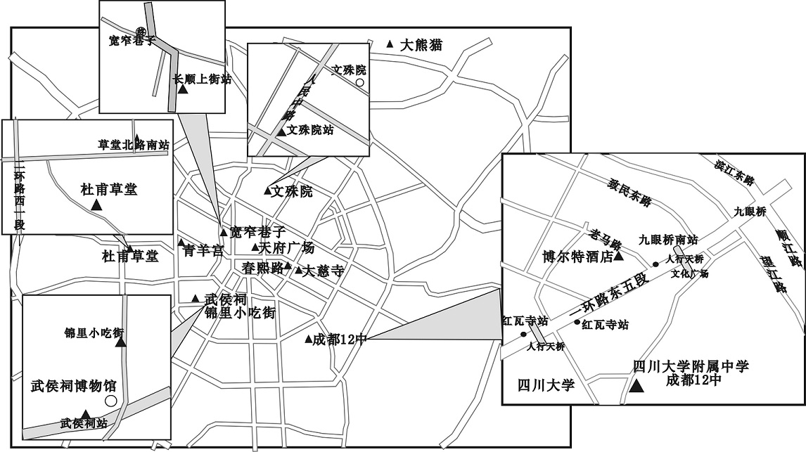 成都简图