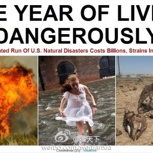 【美联社：2011美国自然灾害之年】